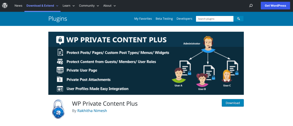 WP Private Content Plugin