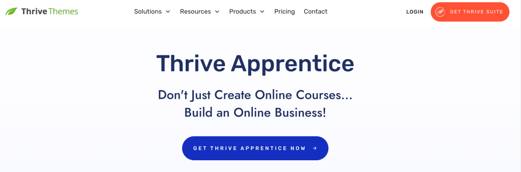 Thrive Apprentice best WordPress LMS options