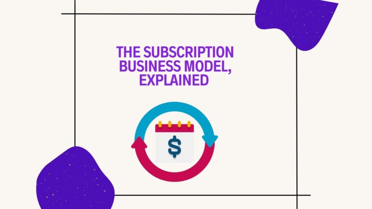 subscription business model